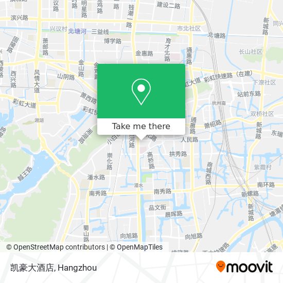 凯豪大酒店 map