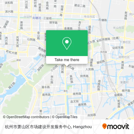 杭州市萧山区市场建设开发服务中心 map