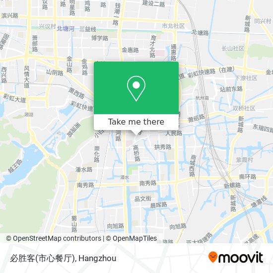 必胜客(市心餐厅) map