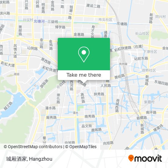 城厢酒家 map