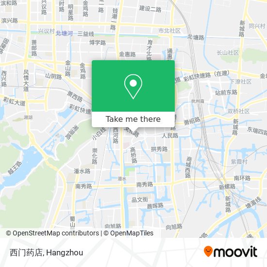 西门药店 map