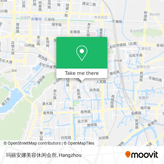 玛丽安娜美容休闲会所 map
