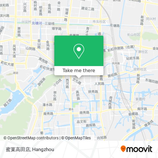 蜜菓高田店 map