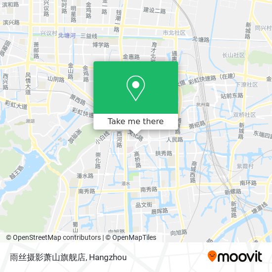 雨丝摄影萧山旗舰店 map