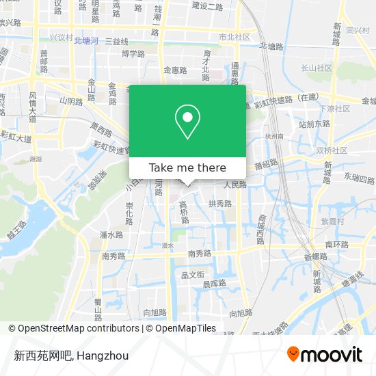 新西苑网吧 map