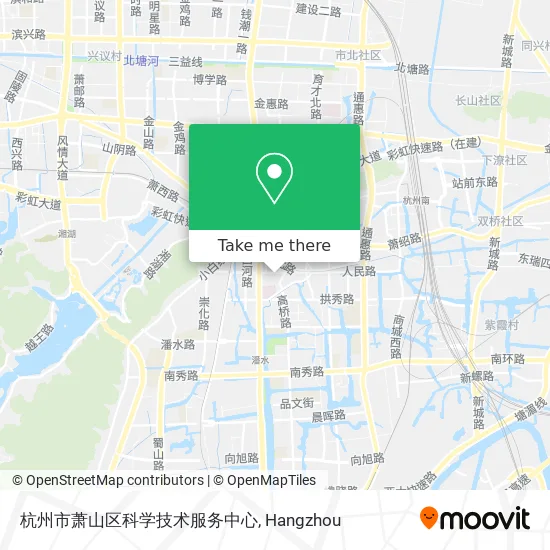 杭州市萧山区科学技术服务中心 map