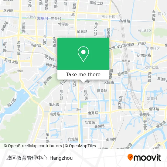 城区教育管理中心 map
