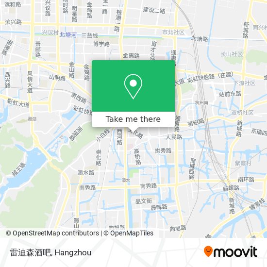 雷迪森酒吧 map