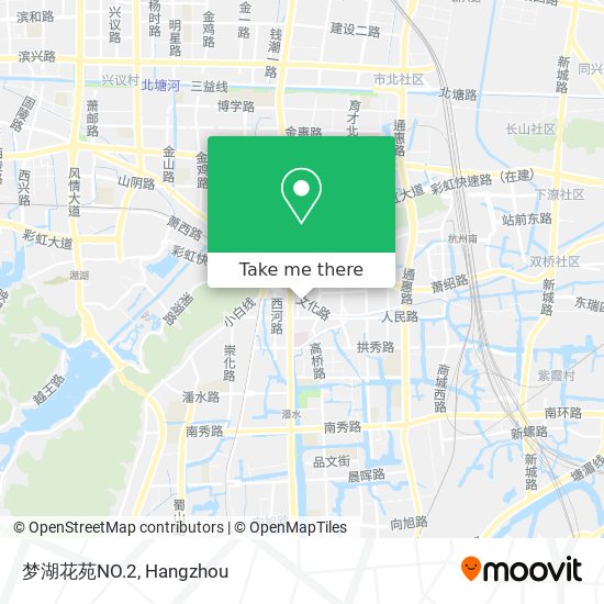 梦湖花苑NO.2 map