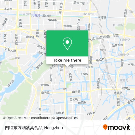 四特东方韵紫莫食品 map