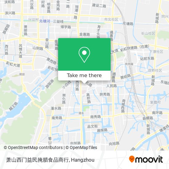 萧山西门益民腌腊食品商行 map