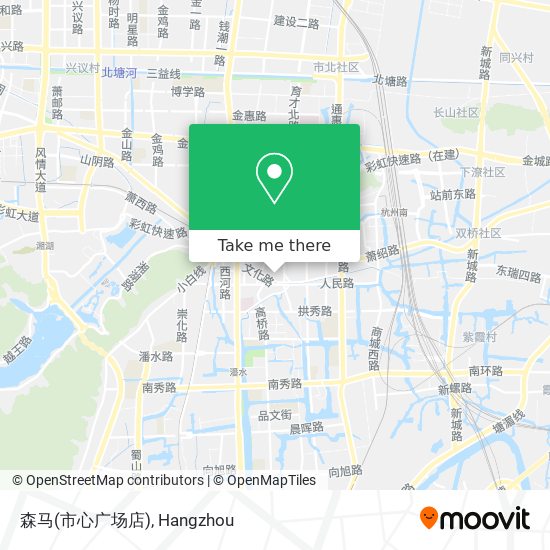 森马(市心广场店) map