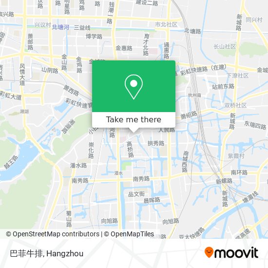 巴菲牛排 map
