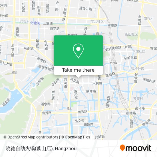 晓德自助火锅(萧山店) map