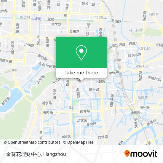 金葵花理财中心 map
