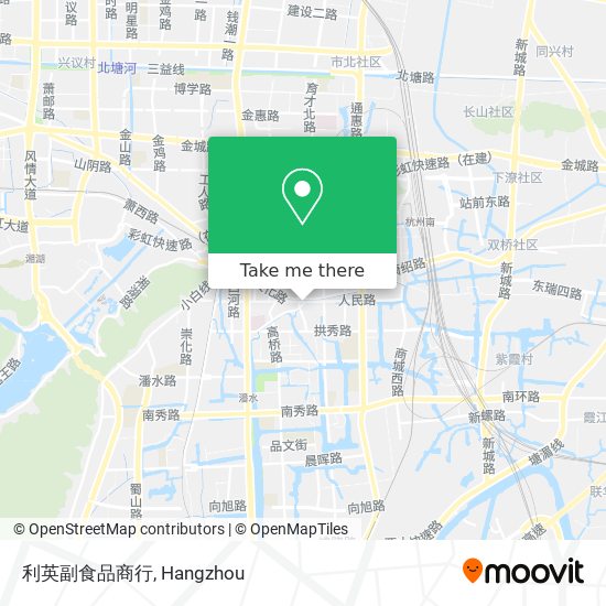 利英副食品商行 map