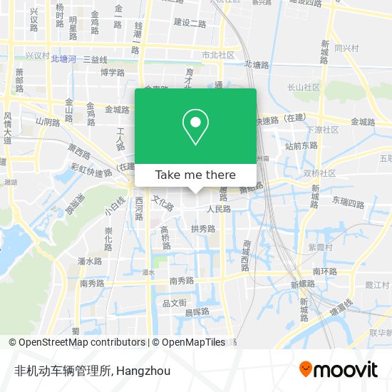 非机动车辆管理所 map