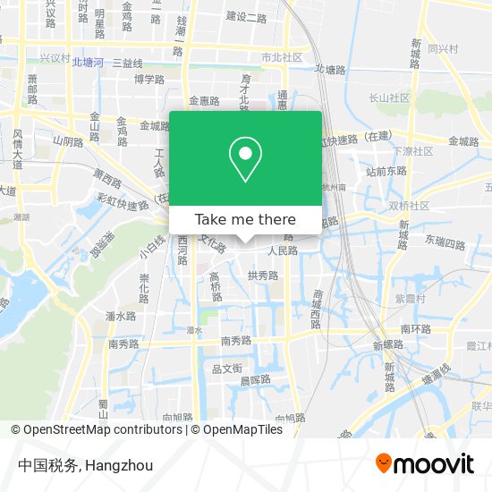 中国税务 map