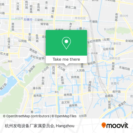 杭州发电设备厂家属委员会 map
