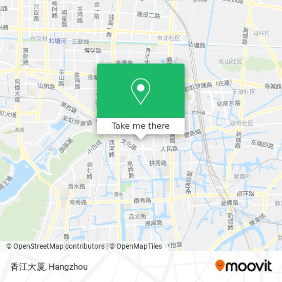 香江大厦 map