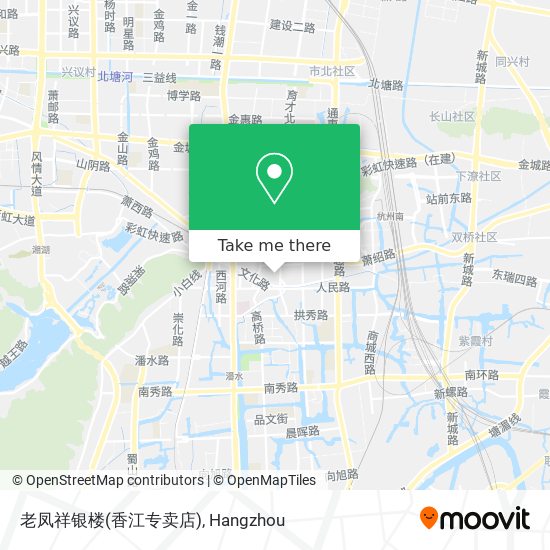 老凤祥银楼(香江专卖店) map
