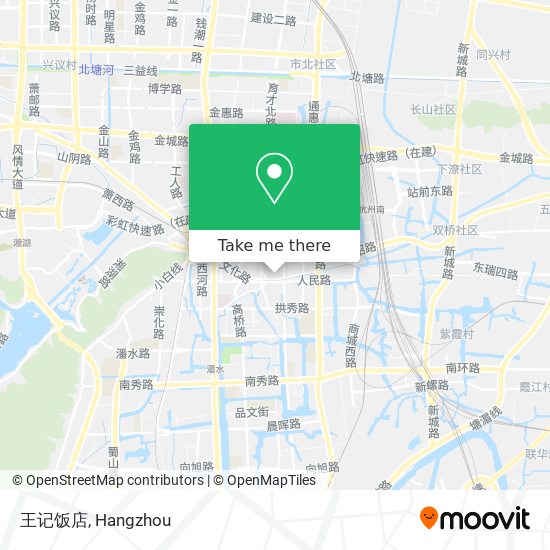 王记饭店 map