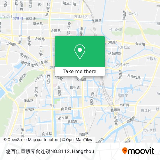 悠百佳量贩零食连锁NO.8112 map