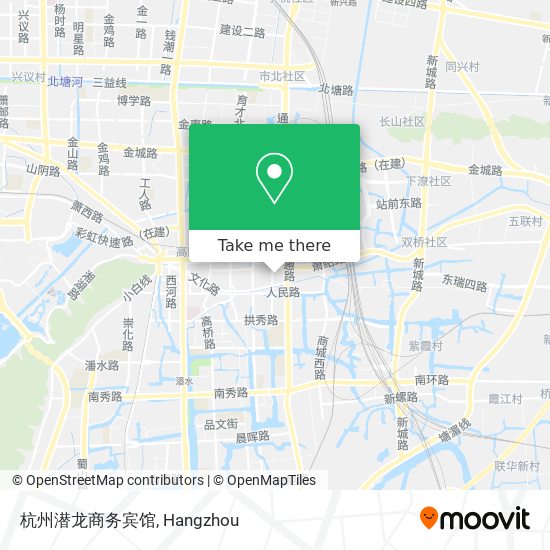杭州潜龙商务宾馆 map