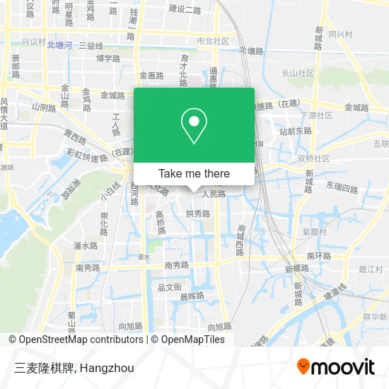 三麦隆棋牌 map