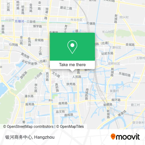 银河商务中心 map