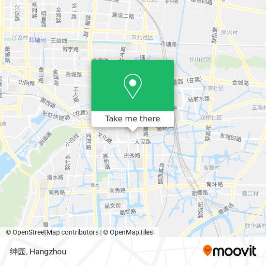 绅园 map