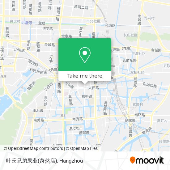 叶氏兄弟果业(萧然店) map