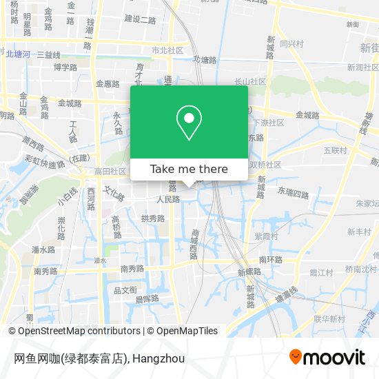 网鱼网咖(绿都泰富店) map