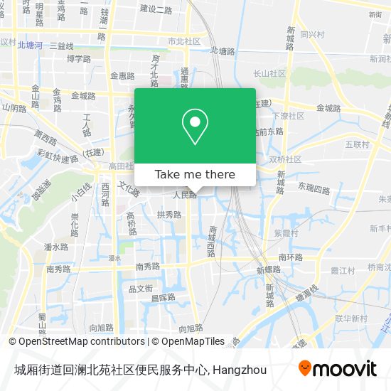 城厢街道回澜北苑社区便民服务中心 map