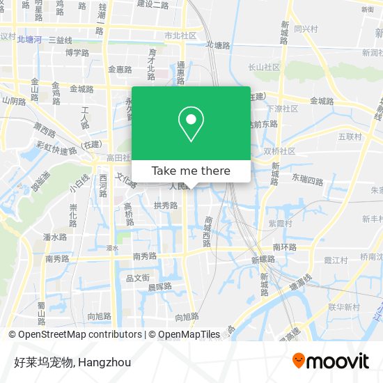 好莱坞宠物 map