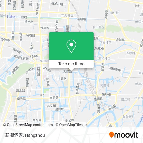 新潮酒家 map