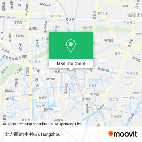 北方面馆(半爿街) map