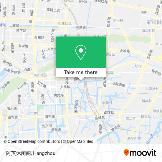 阿英休闲阁 map