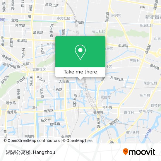 湘湖公寓楼 map
