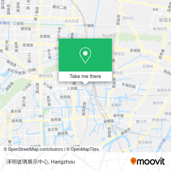 泽明玻璃展示中心 map