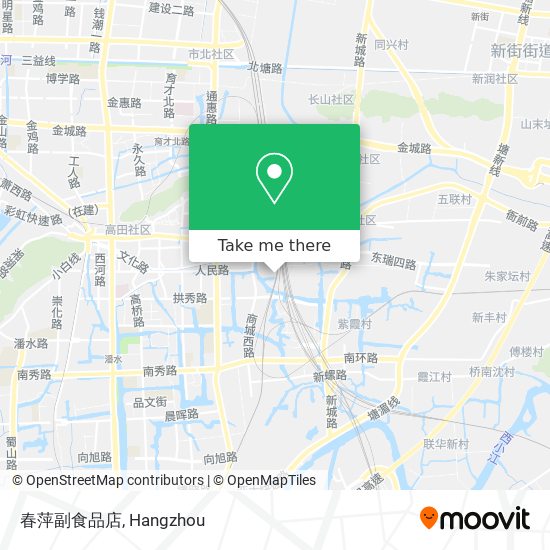 春萍副食品店 map