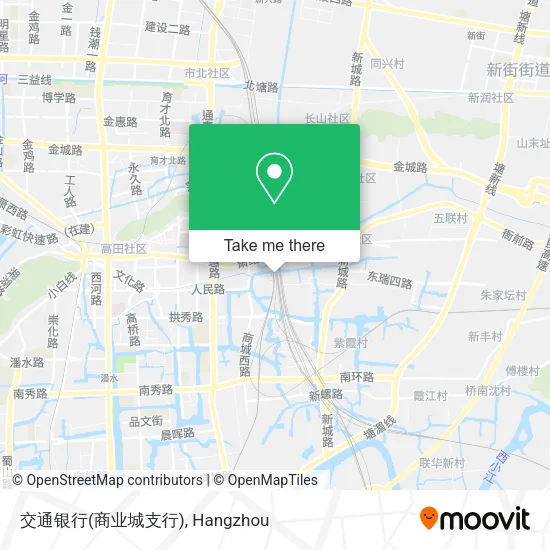 交通银行(商业城支行) map