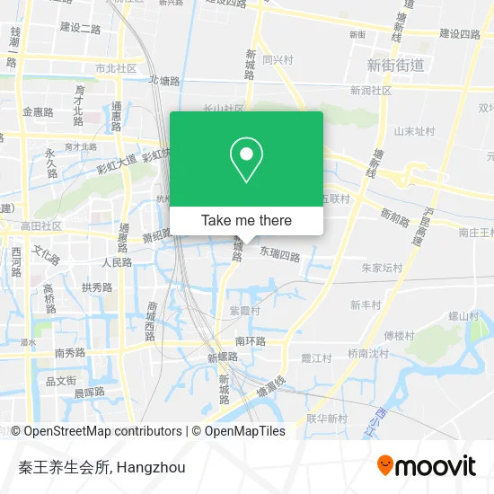 秦王养生会所 map