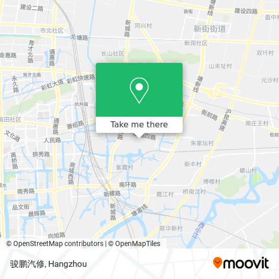 骏鹏汽修 map