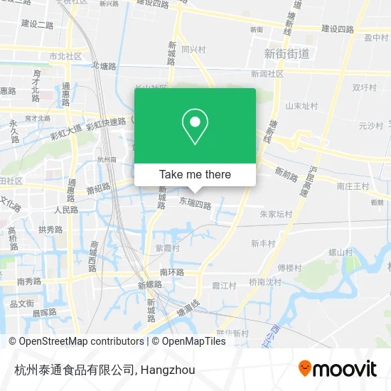 杭州泰通食品有限公司 map