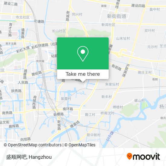 盛顺网吧 map