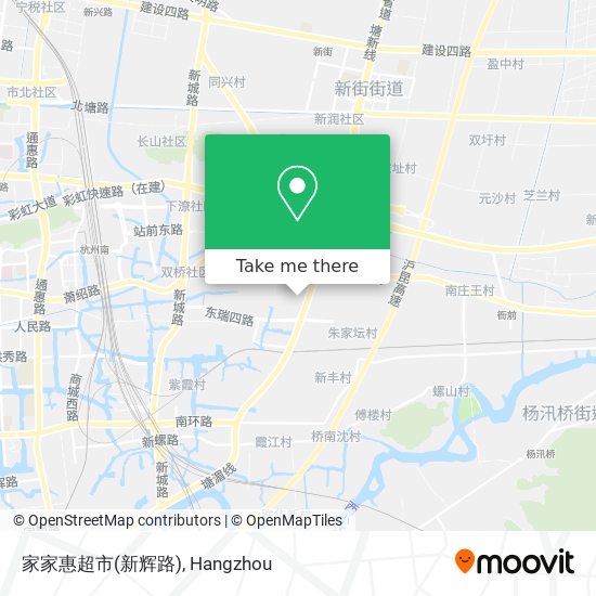 家家惠超市(新辉路) map