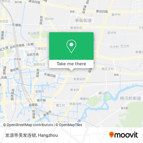 发源帝美发连锁 map