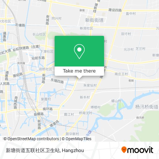 新塘街道五联社区卫生站 map