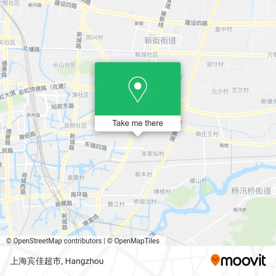 上海宾佳超市 map